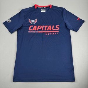 Washington Capitals NHL Authentic Pro Fanatics Shirt Small Short Sleeve